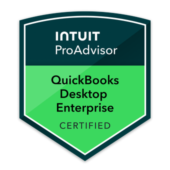 Intuit ProAdvisor — QuickBooks Desktop Enterprise Certified